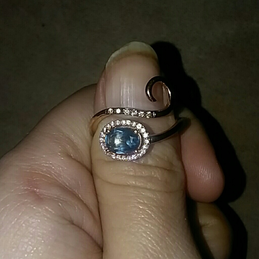 Le Vian Sapphire and diamond ring